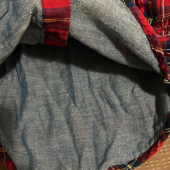 👶🏻5/$16 gap plaid shirt - Picture 3 of 4